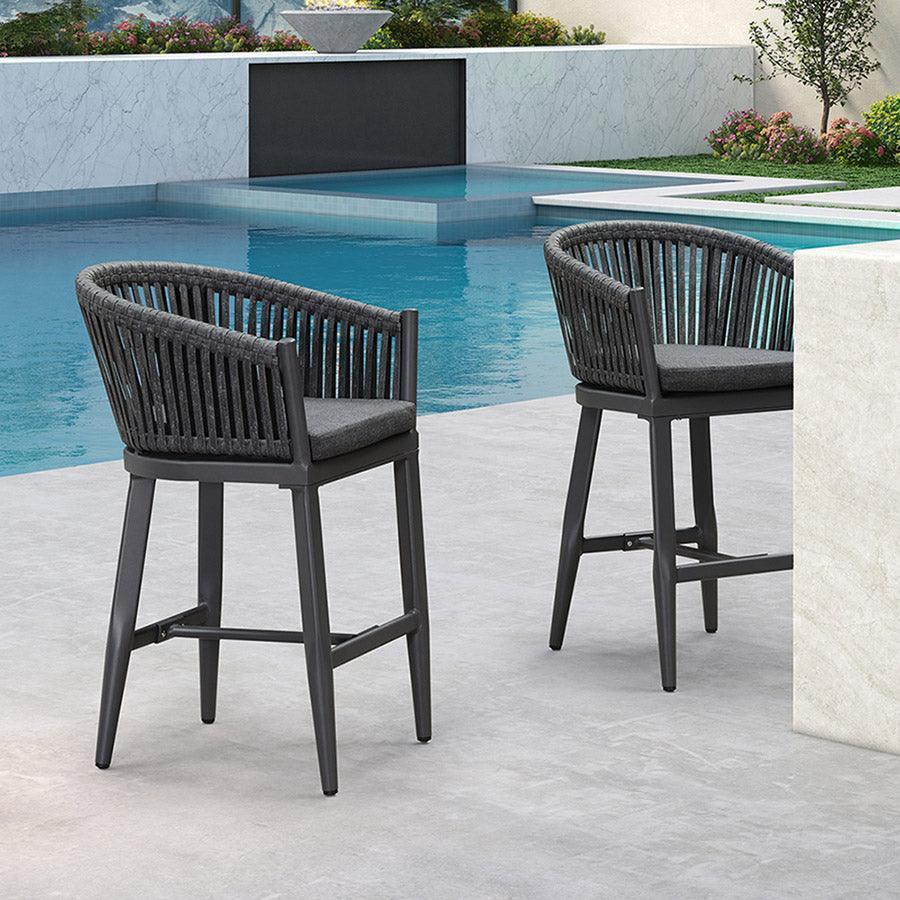 PURPLE LEAF Outdoor Bar Stools