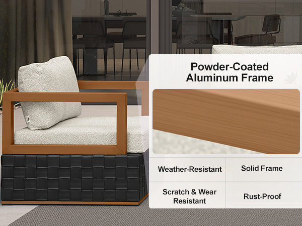 PURPLE LEAF Patio Conversation Set