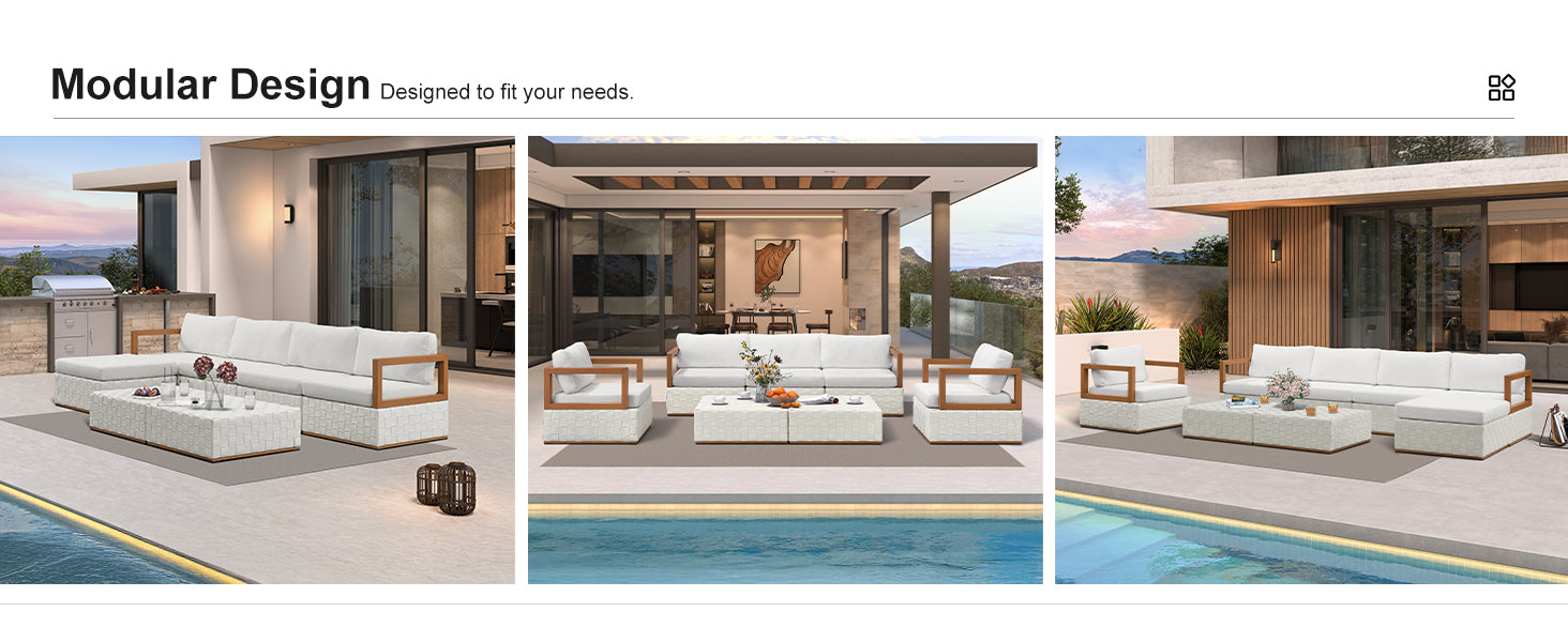 PURPLE LEAF Patio Conversation Set