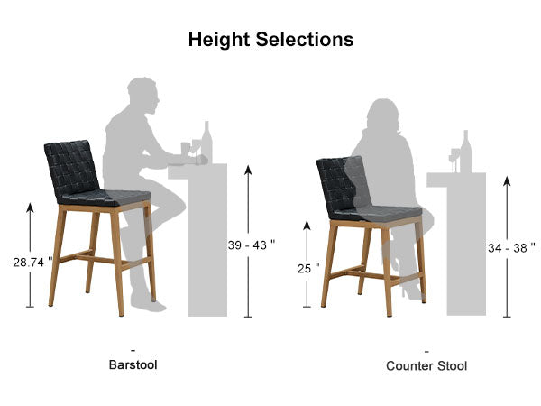 PURPLE LEAF Outdoor Bar Stools