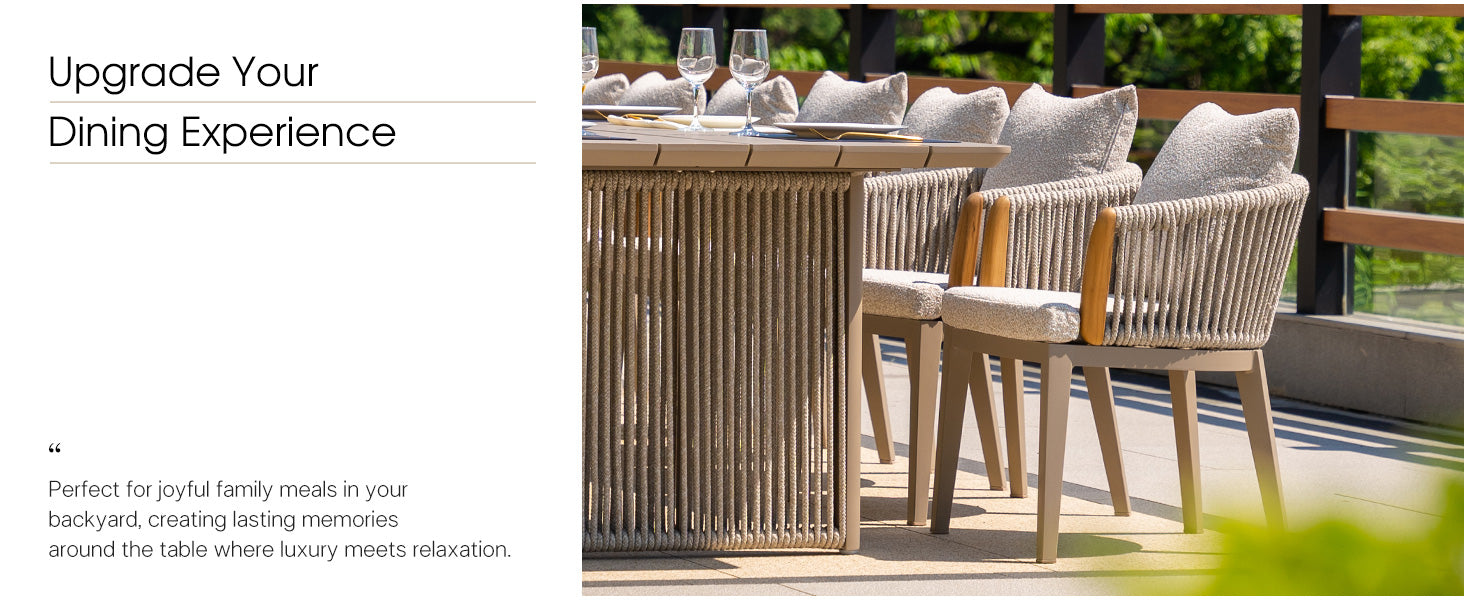 PURPLE LEAF Dining Set