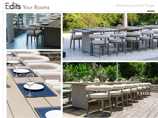 PURPLE LEAF Dining Set