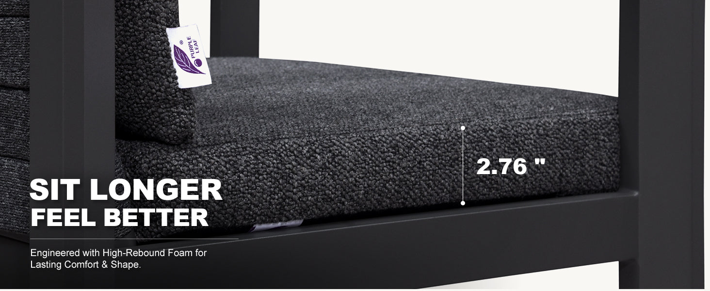 PURPLE LEAF Outdoor Bar Stools