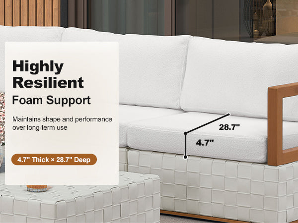 PURPLE LEAF Patio Conversation Set