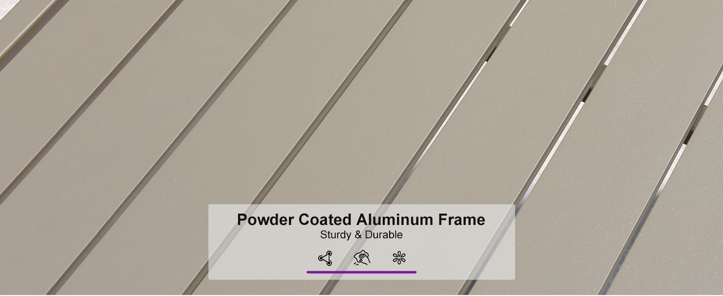 PURPLE LEAF Patio Conversation Set