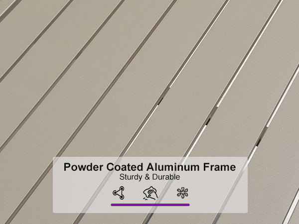 PURPLE LEAF Patio Conversation Set