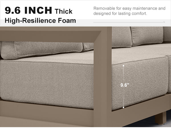 PURPLE LEAF Patio Conversation Set