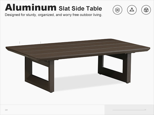 PURPLE LEAF Patio Conversation Set