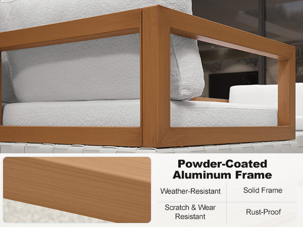 PURPLE LEAF Patio Conversation Set