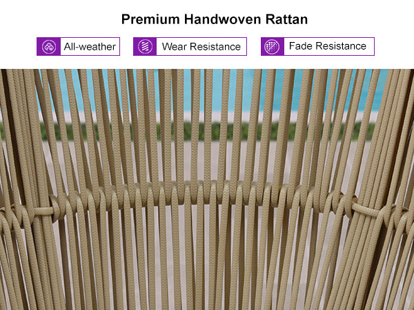 PURPLE LEAF Outdoor Bar Stools