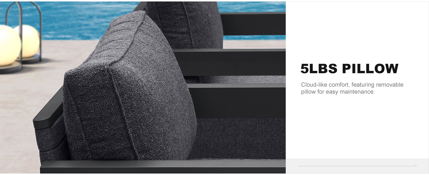 PURPLE LEAF Patio Conversation Set