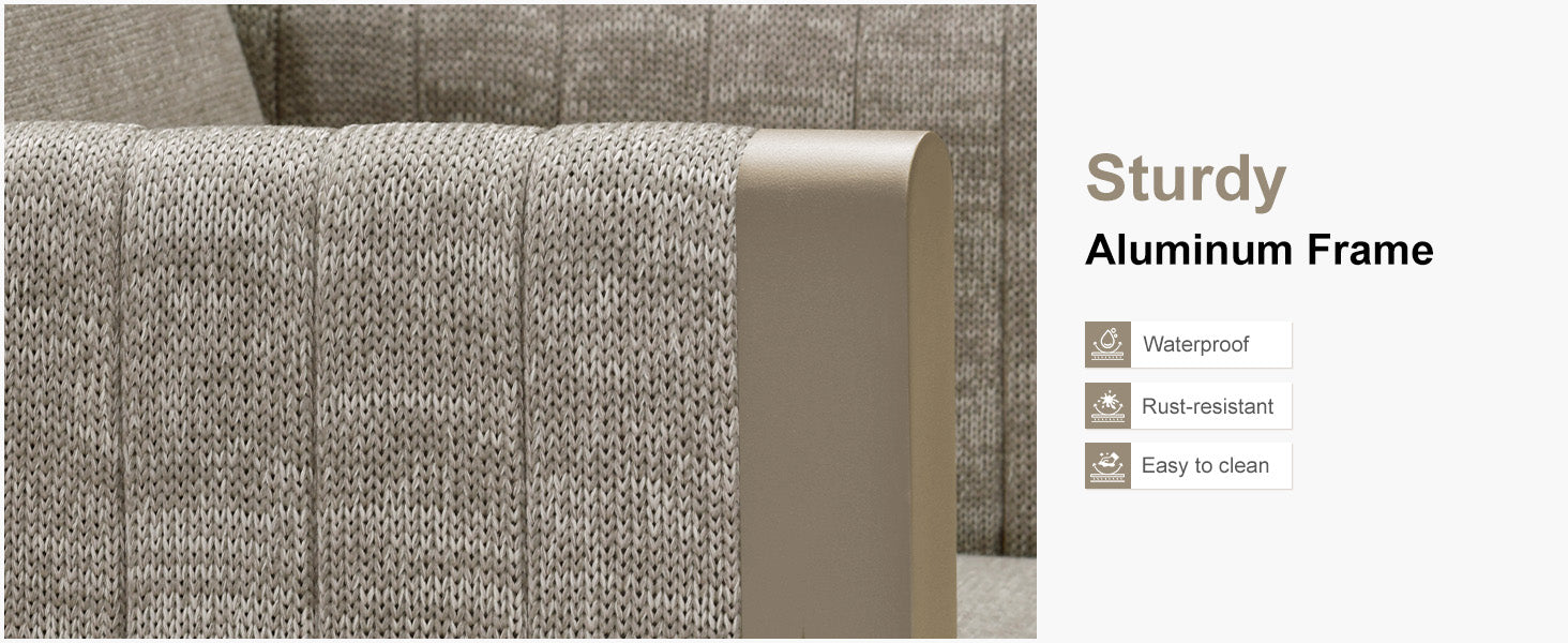 Sturdy Aluminum Frame