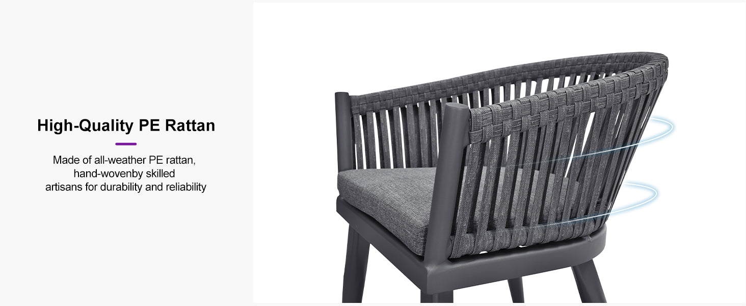 PURPLE LEAF Dining Set