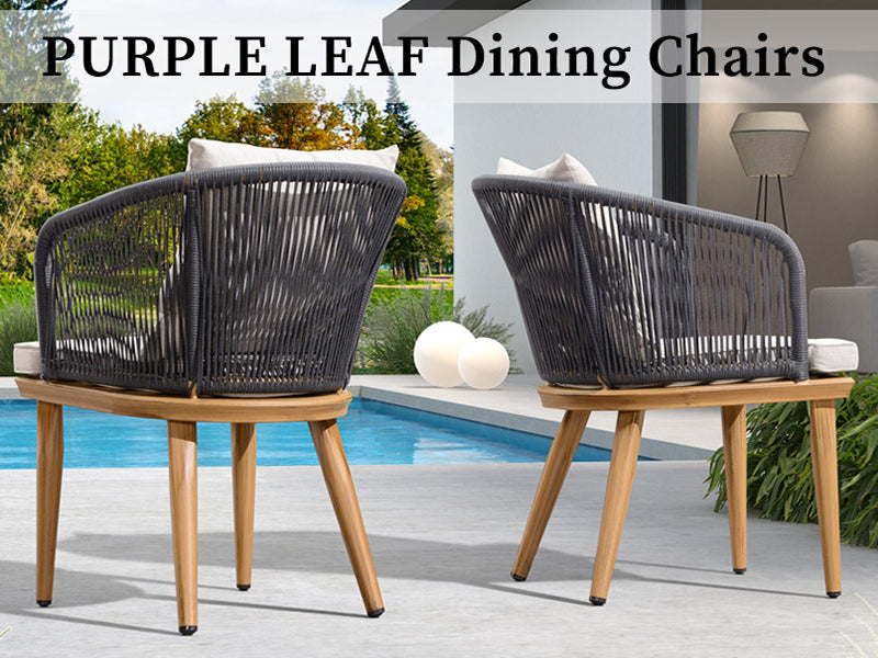 PURPLE LEAF Dining Set