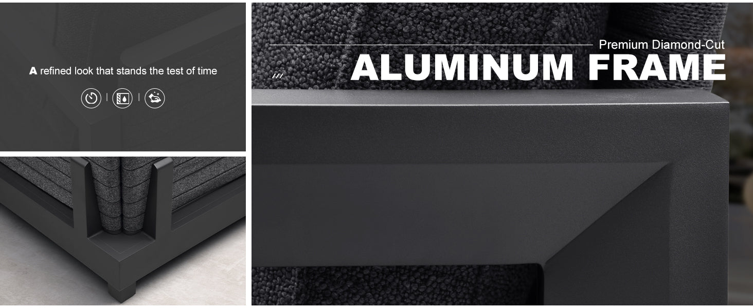 PURPLE LEAF Patio Conversation Set