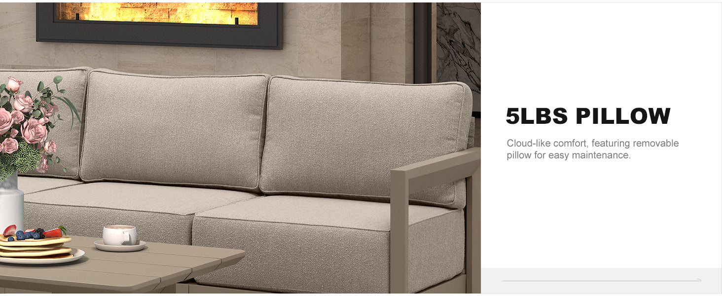 PURPLE LEAF Patio Conversation Set