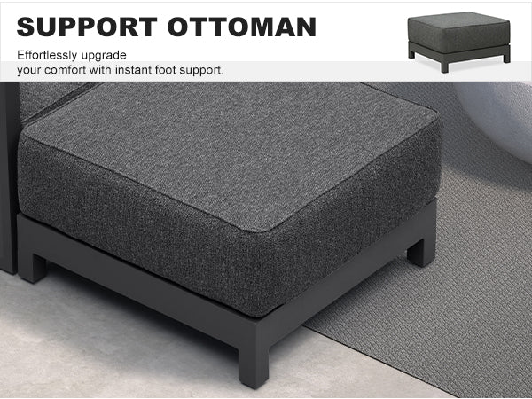 PURPLE LEAF Patio Conversation Set