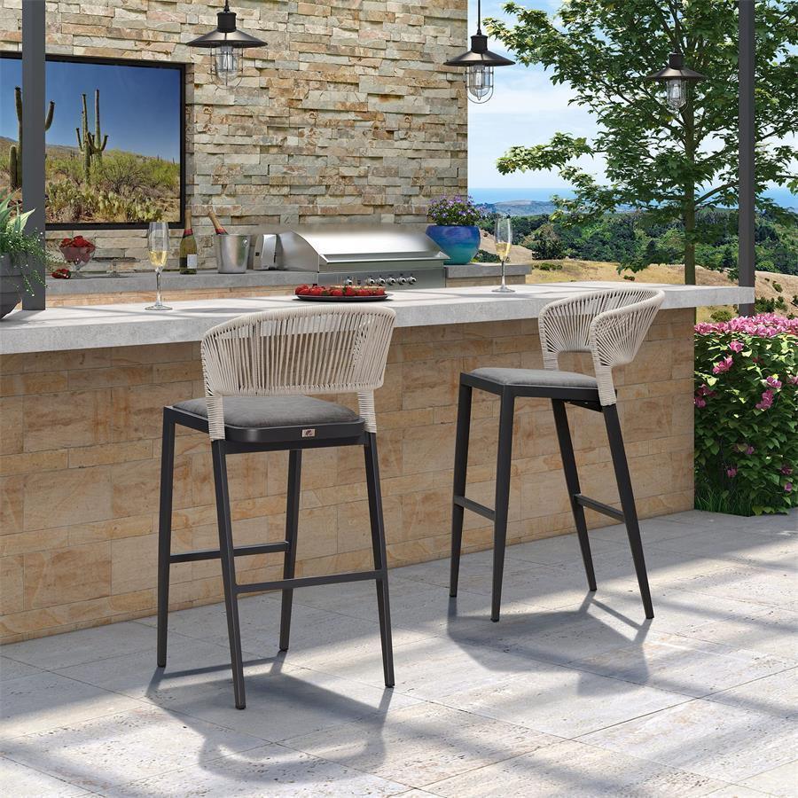 PURPLE LEAF Outdoor Bar Stools