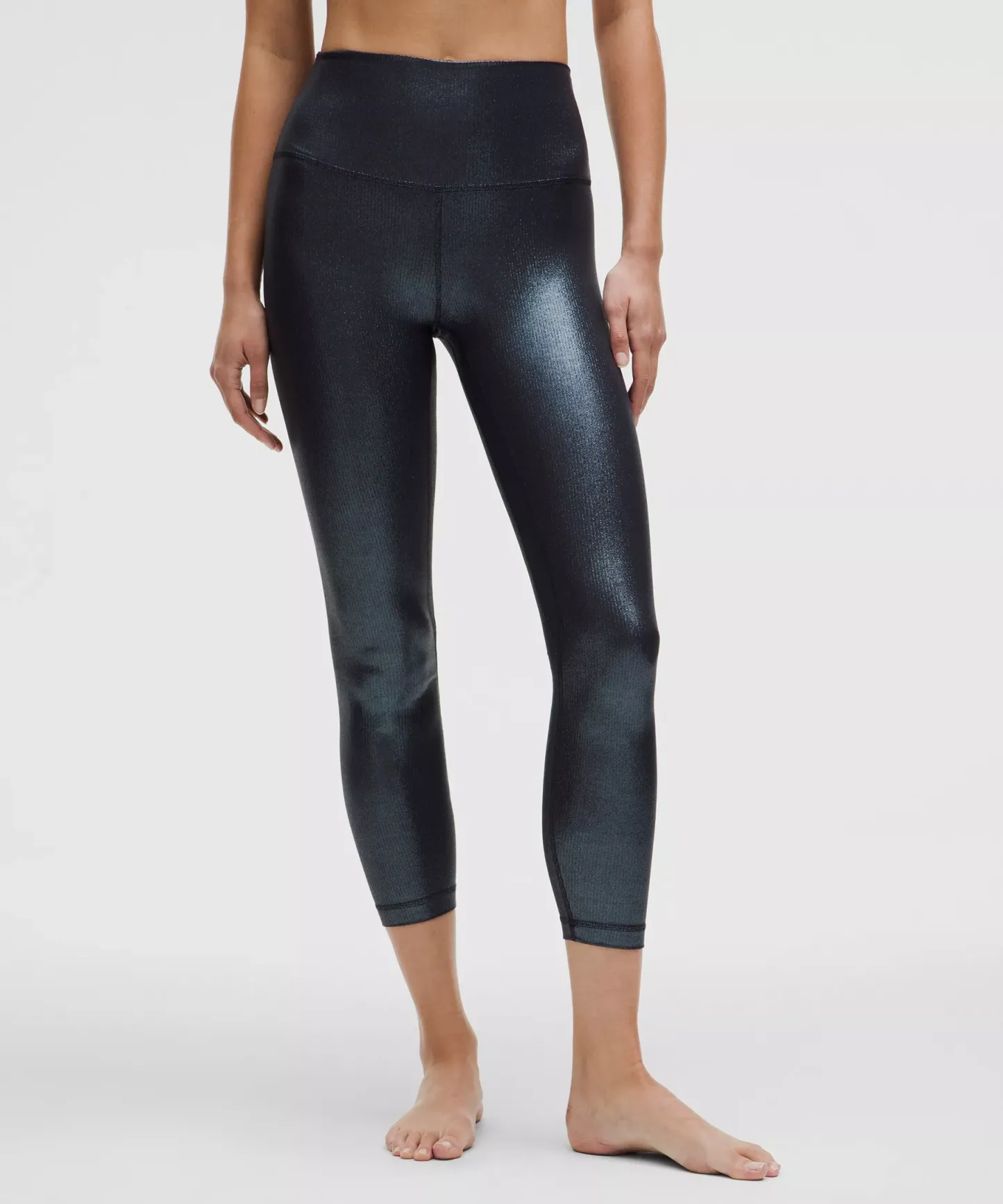 Luluthtlemon Align High-Rise Ribbed Pant 25" Shine