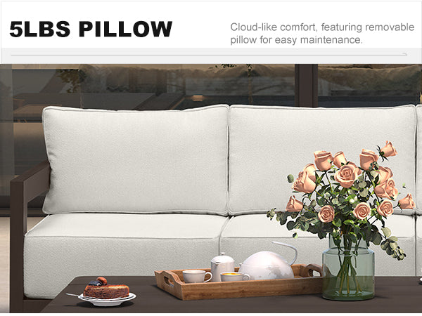 PURPLE LEAF Patio Conversation Set