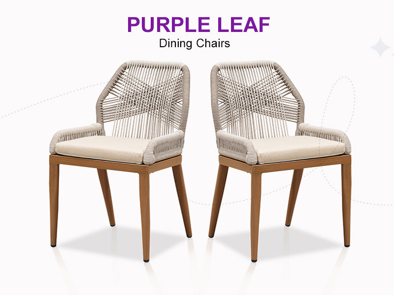 PURPLE LEAF Dining Set