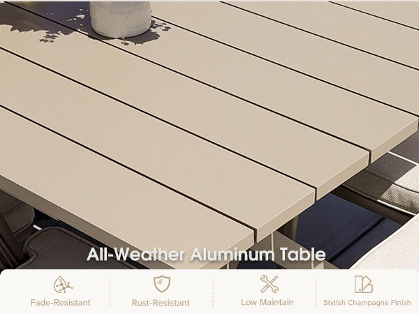 PURPLE LEAF Dining Set