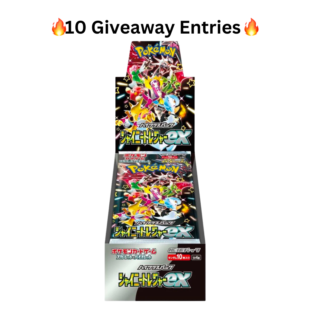 Shiny Treasure EX Japanese Scarlet & Violet High Class Sealed Booster Box