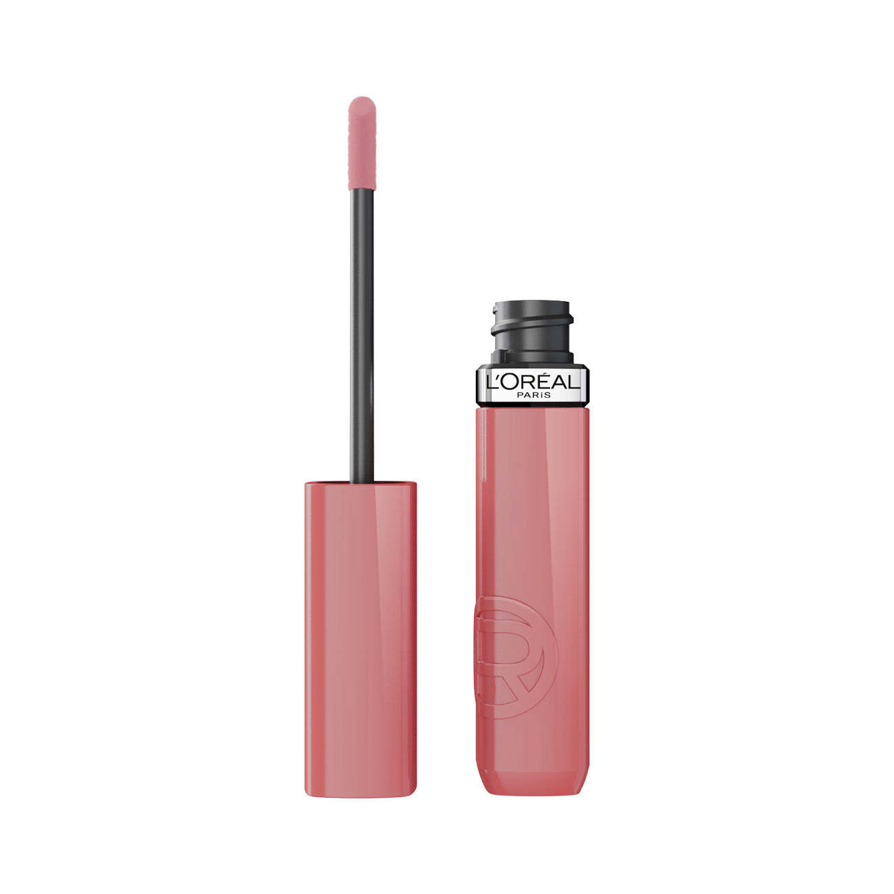 L'Orthtéal Paris Infallible Laque Resistance Liquid Lipstick, 16H Lacquer-Like Shine Finish Longwear & Transferresistant