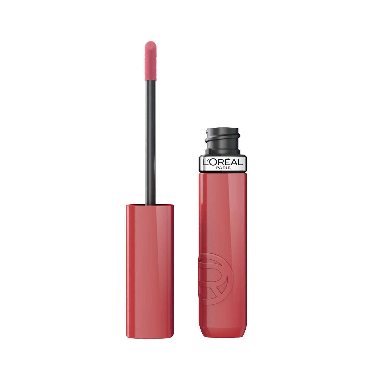 L'Orthtéal Paris Infallible Laque Resistance Liquid Lipstick, 16H Lacquer-Like Shine Finish Longwear & Transferresistant