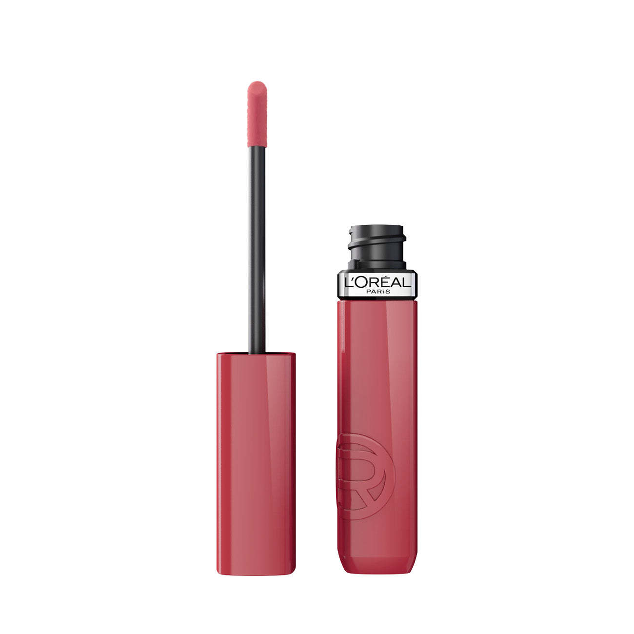 L'Orthtéal Paris Infallible Laque Resistance Liquid Lipstick, 16H Lacquer-Like Shine Finish Longwear & Transferresistant
