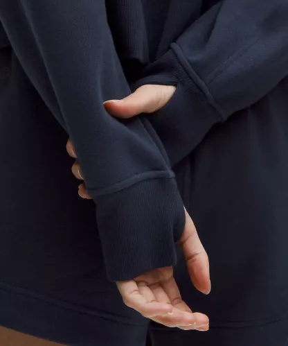 Scuba Oversized Full-Zip Hoodie