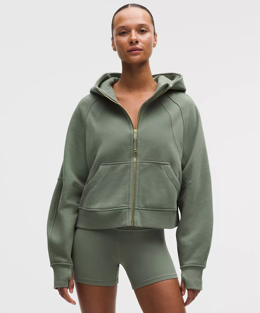Scuba Oversized Full-Zip Hoodie