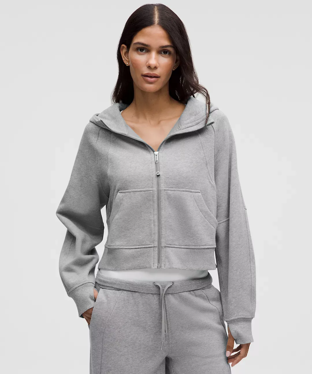 Scuba Oversized Full-Zip Hoodie