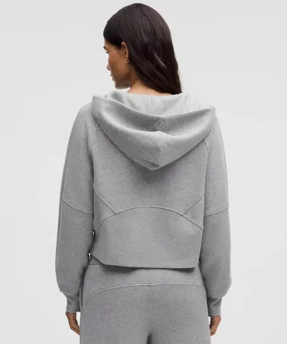 Scuba Oversized Full-Zip Hoodie