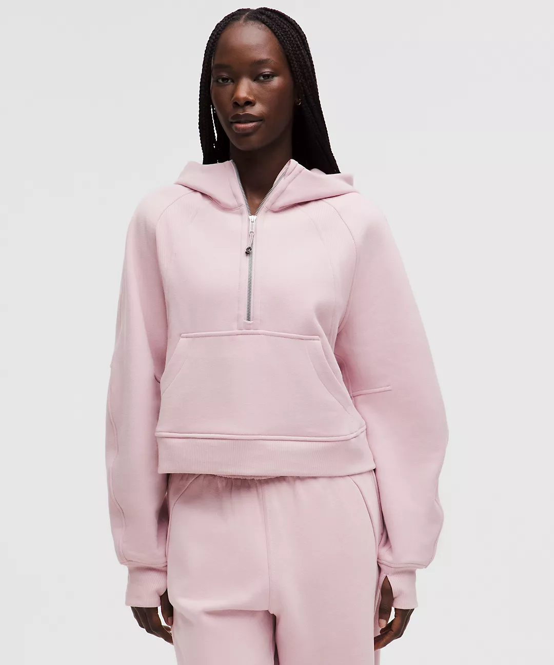 Scuba Oversized Half-Zip Hoodie