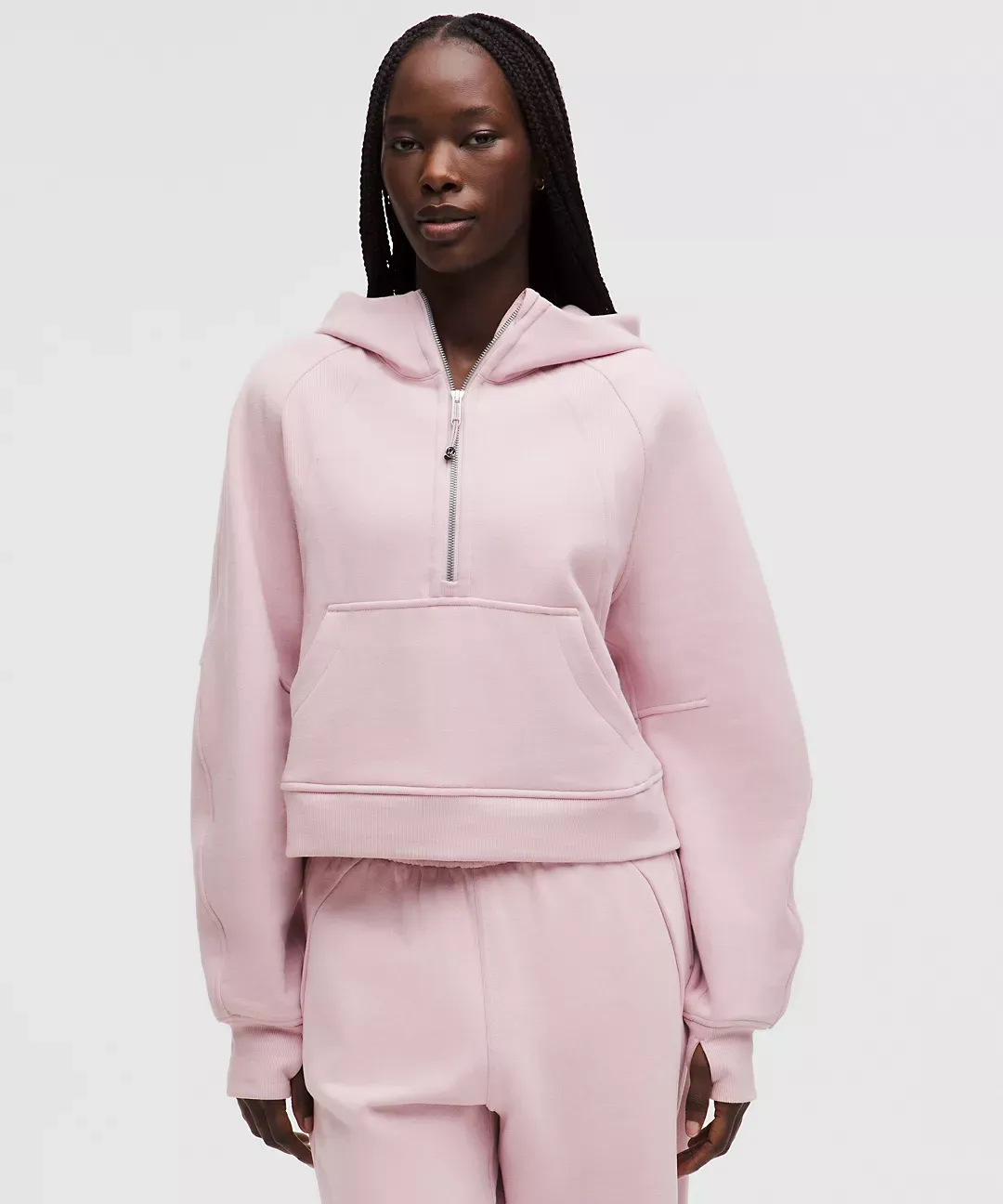 Scuba Oversized Half-Zip Hoodie