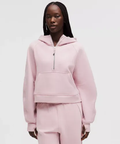 Scuba Oversized Half-Zip Hoodie