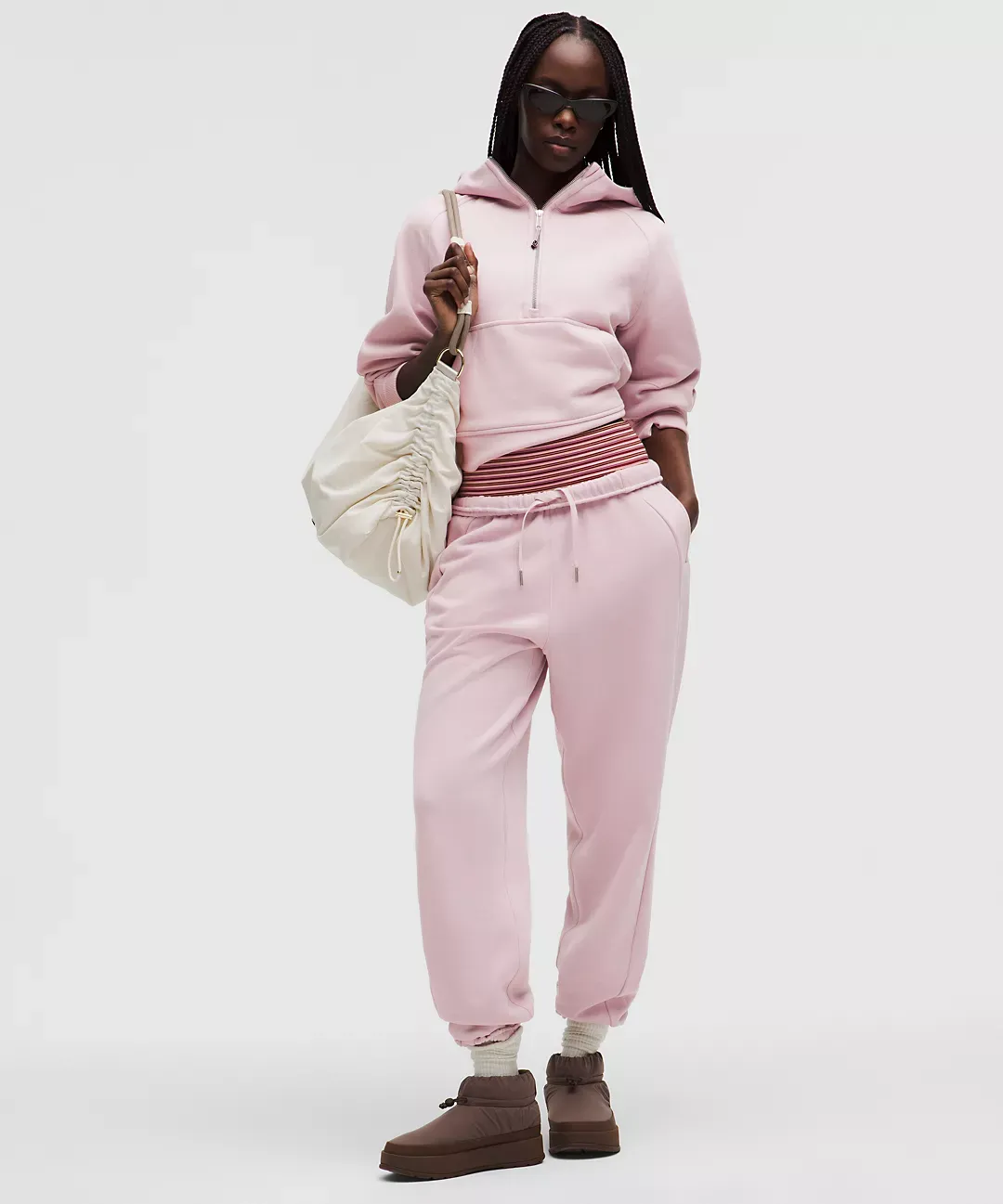 Scuba Oversized Half-Zip Hoodie