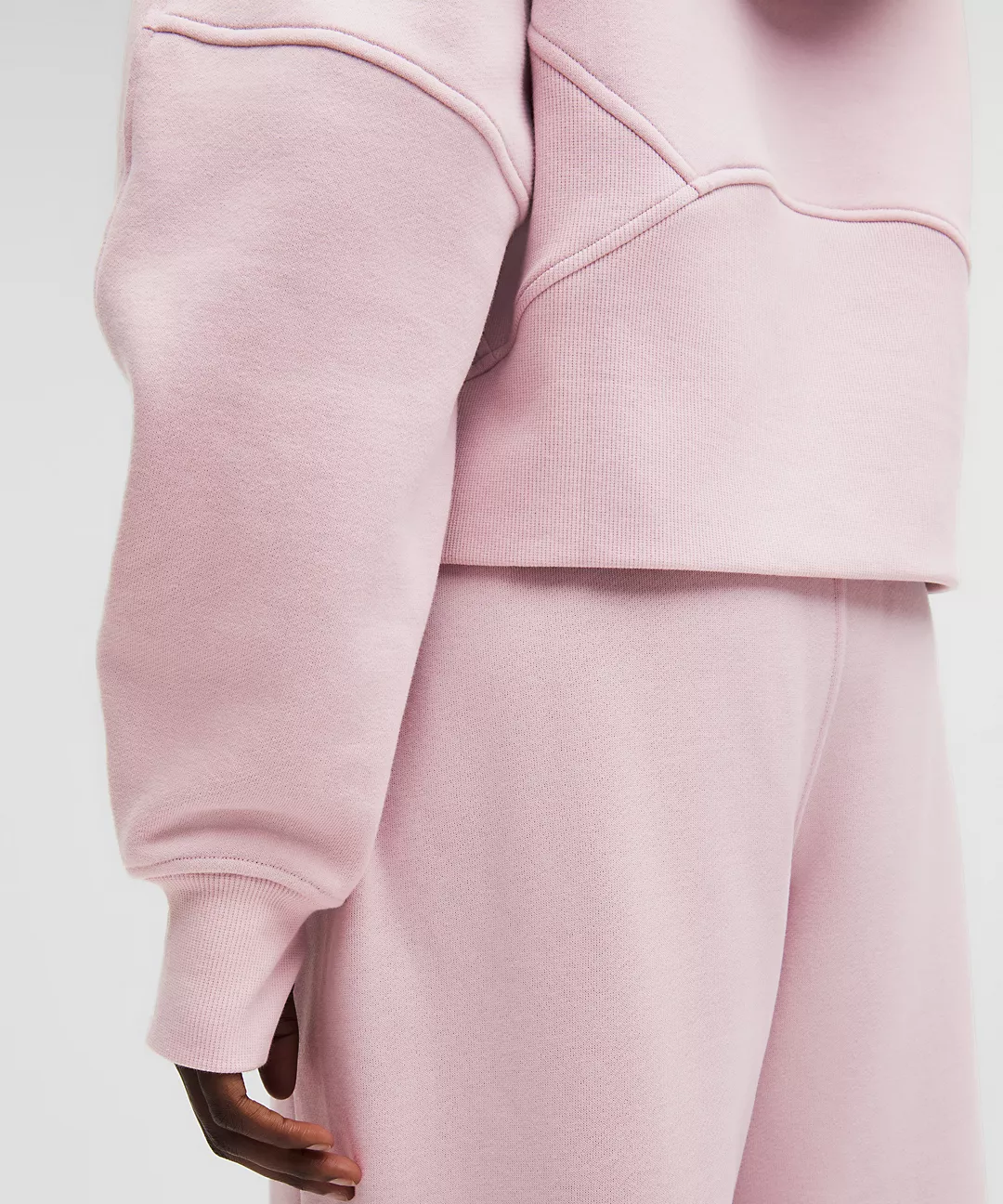 Scuba Oversized Half-Zip Hoodie