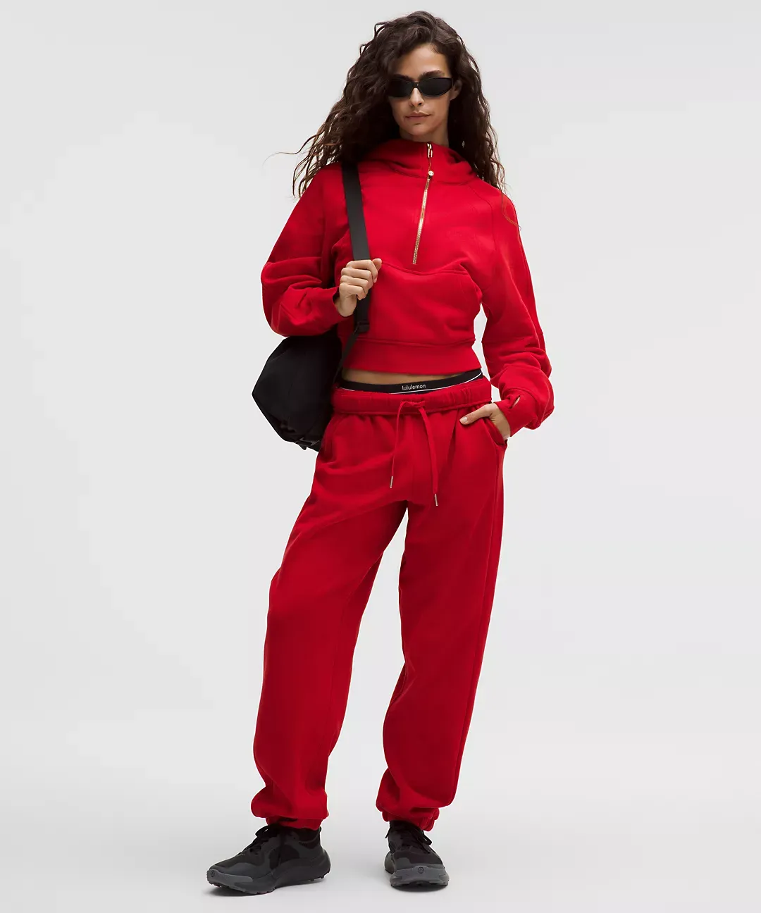 Scuba Oversized Half-Zip Hoodie