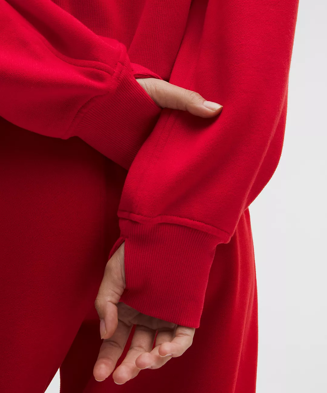 Scuba Oversized Half-Zip Hoodie