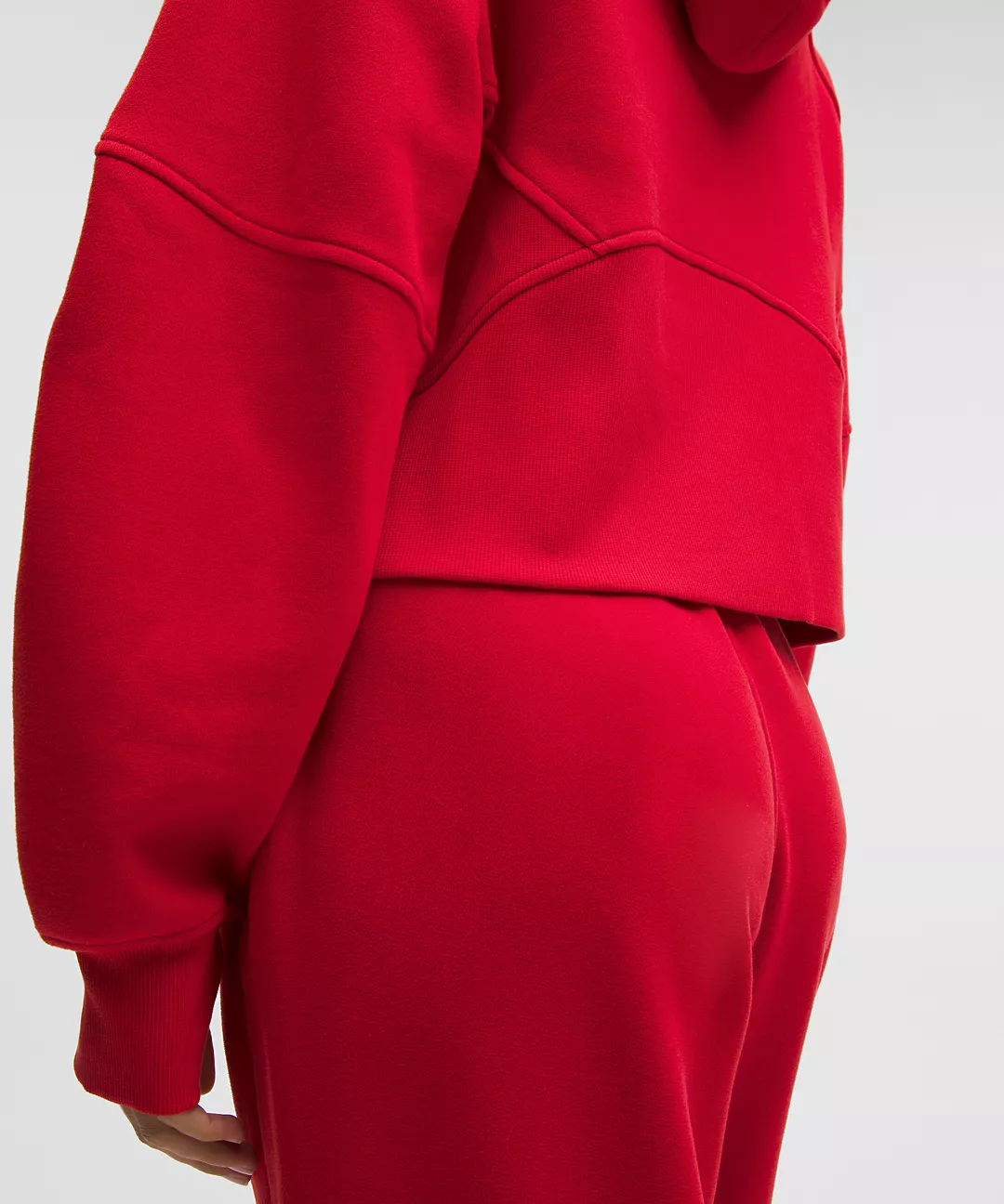 Scuba Oversized Half-Zip Hoodie