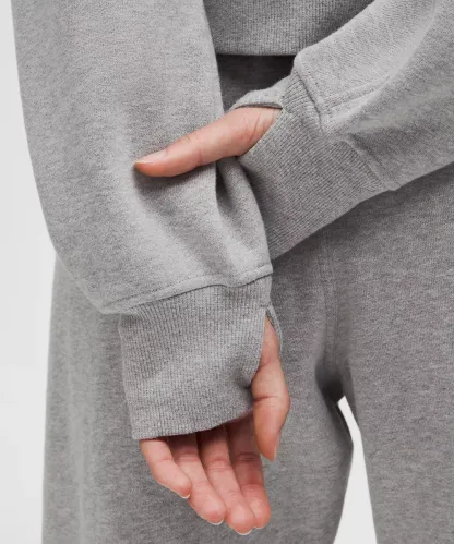 Scuba Oversized Half-Zip Hoodie