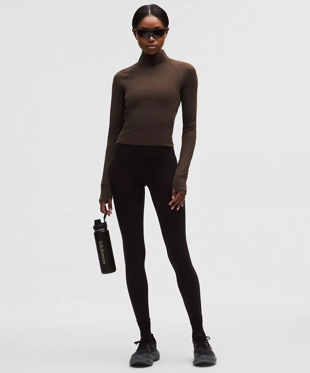 It's Rulu Cropped Half Zip Updated