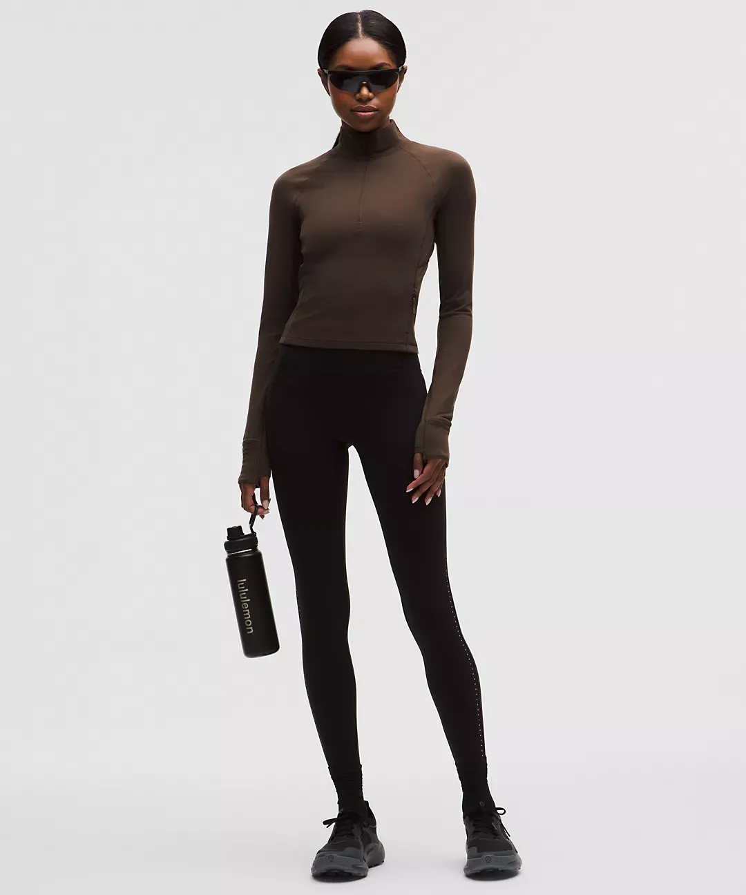 It's Rulu Cropped Half Zip Updated