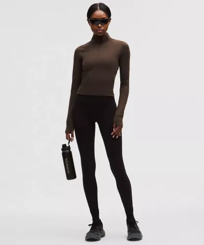 It's Rulu Cropped Half Zip Updated