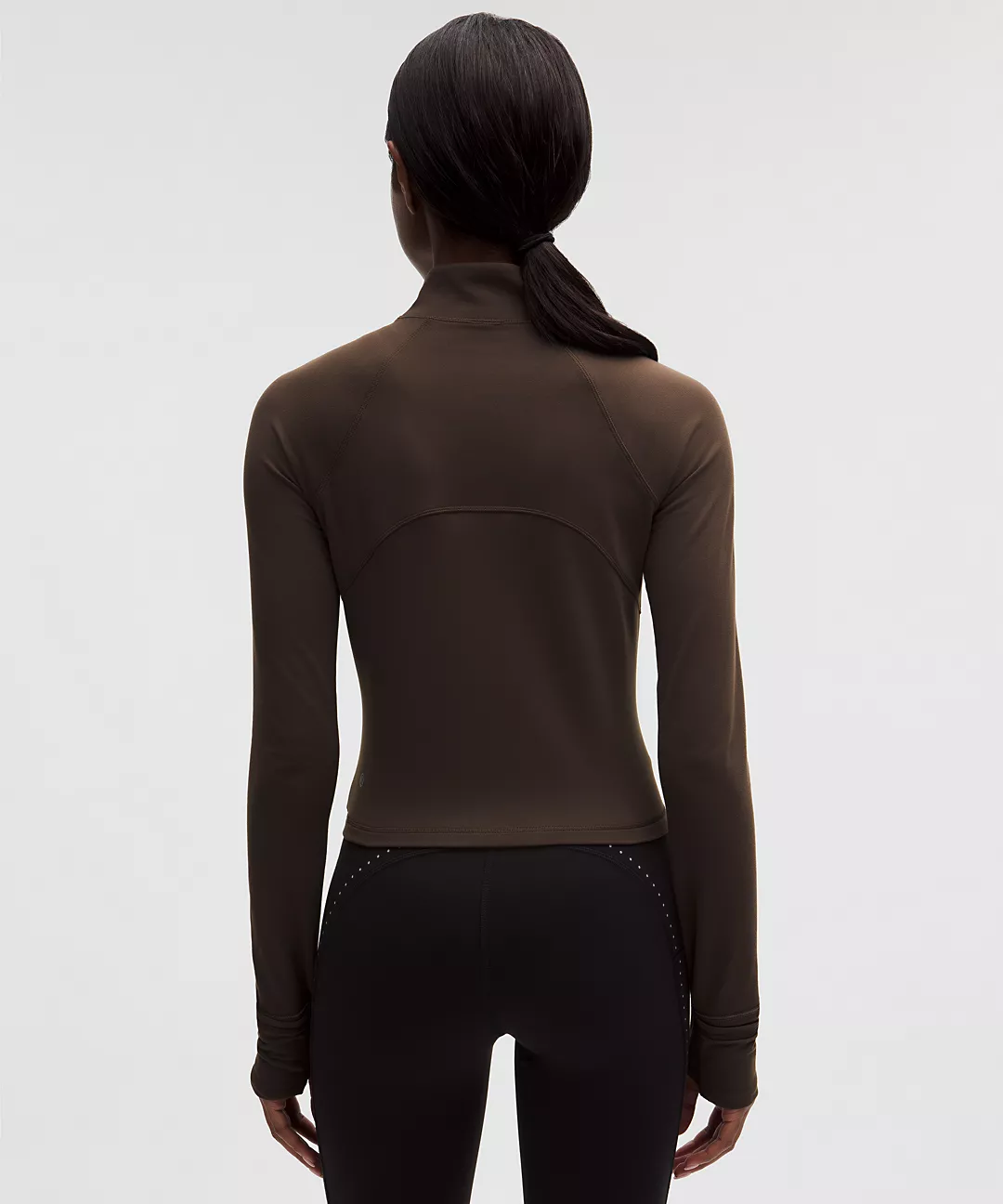 It's Rulu Cropped Half Zip Updated