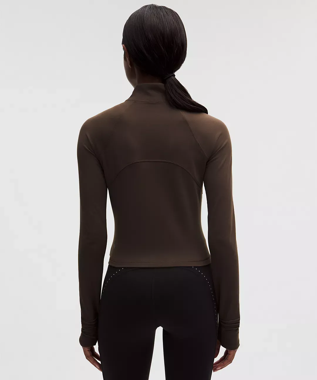 It's Rulu Cropped Half Zip Updated