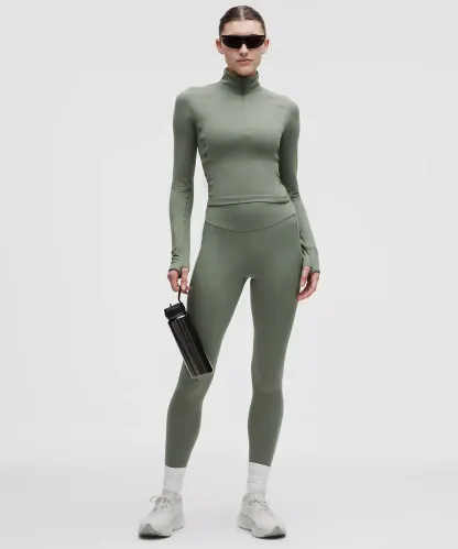 It's Rulu Cropped Half Zip Updated