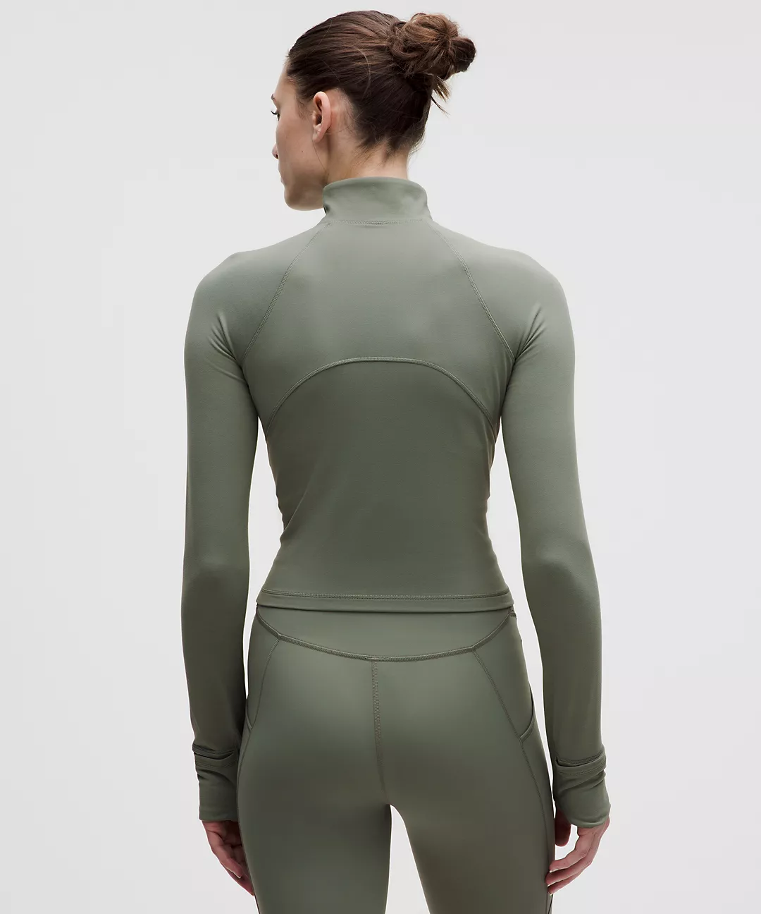 It's Rulu Cropped Half Zip Updated